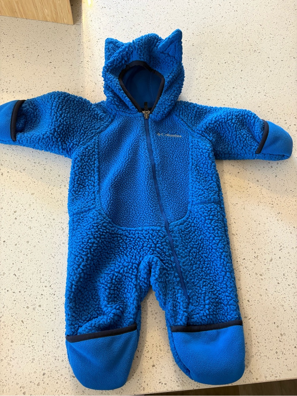 Columbia 3-6 Month Fleece Bunting Snowsuit